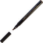 Christian Faye Dark Brown Eyebrow Liquid Quattro Tip Wenkbrauwpotlood 1.3 g - Zwart