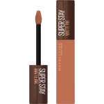 Maybelline 255 Chai Genius SuperStay Matte Ink Coffee Collection Lipstick 5ml - Marrón