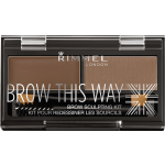 Rimmel Medium Brown Brow this Way Eyebrow Kit Wenkbrauwpoeder 3.27 g