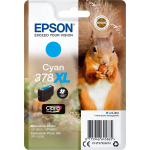 Epson Squirrel Singlepack Cyan 378XL Claria Photo HD Ink