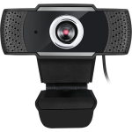 Adesso CyberTrack H4 webcam 2,1 MP 1920 x 1080 Pixels USB 2.0 Zwart, Zilver - Silver