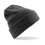 Beechfield Gebreide Heritage Beanie wintermuts in het donker voor volwassenen - Damesmutsen / herenmutsen - 100% polyacryl - Grijs