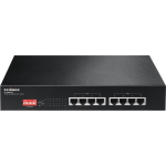 Edimax ES-1008P V2 netwerk-switch Fast Ethernet (10/100) Power over Ethernet (PoE) - Zwart
