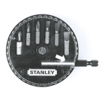 Stanley 1-68-739 7 Delige assortiment bitset