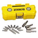 DeWalt DT7918 15 delige bitset in cassette