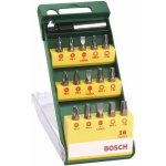 Bosch 2607019453 15-delige Schroefbitset - PH/PZ/SL/HEX/TORX