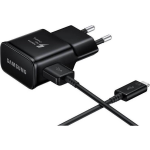 Samsung Wallcharger met Fast Charging + USB-C-kabel - Zwart