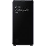 Samsung Galaxy S10e Clear View Cover Book Case - Negro