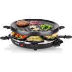 Princess Raclette 6 Grill Party 162725 - Zwart