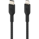 Belkin Braided USB-C-naar-Lightning 2 Meter - Zwart