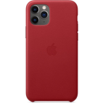 Apple iPhone 11 Pro Leather Back Cover - Rood