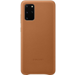 Samsung Galaxy S20 Plus Back Cover Leer - Bruin