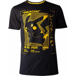 Difuzed Pokémon - Pikachu Profile Men's T-shirt