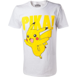 Difuzed Pokemon - Pikachu Printed Crewneck T-Shirt