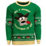 Numskull Crash Bandicoot - All I Wumpa Christmas is You Christmas Sweater