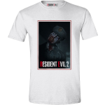 Gildan Softstyle Resident Evil 2 Remake - Zombie Cop Men T-Shirt White