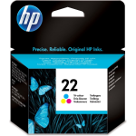HP Inktcartridge nummer 22 kleur C9352AE