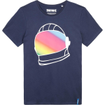 Hole in the Wall Fortnite - Helmet Blue Kids T-Shirt