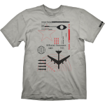 Gaya Entertainment Call of Duty Black Ops Cold War - Radar Light Grey T-Shirt