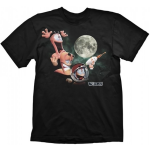 Gaya Entertainment T-Shirt Worms - Three Worms Moon, black,