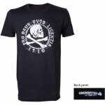 Difuzed Uncharted 4 - Skull Logo T-shirt