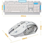 HK50 Toetsenbord Qwerty – Game Keyboard voor PC / Gaming Computer, Laptop