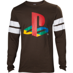 Difuzed Playstation - Logo Striped Army Men's Longsleeve