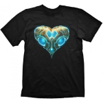 Gaya Entertainment Starcraft 2 T-Shirt Protoss Heart