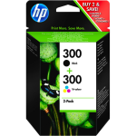 HP 300 Cartridges Combo Pack