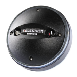 Celestion CDX1-1745 ferrite compressie-driver 1 inch 75 W 8 ohm