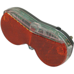 DRESCO Achterlicht Met Reflector Modern 3 Led Batterijen - Rood