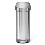 Simplehuman Slim 45 liter Metaal - Silver
