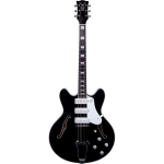VOX Bobcat S66 semi-hollow body semi-akoestische gitaar - Zwart
