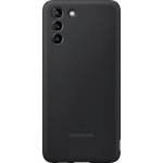 Samsung Galaxy S21 Plus Siliconen Back Cover - Negro