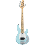 Music Man RAYSS4 StingRay Short Scale Daphne Blue elektrische basgitaar