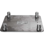 Duratruss DT 34-WPM DT 34 WPM baseplate male zilver - Silver