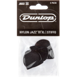 Dunlop Jazz III XL Stiffo 1.38mm 24-pack plectrumset zwart