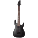 Schecter Damien-7 Satin Black elektrische gitaar