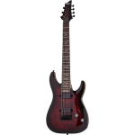 Schecter Omen Elite-7 Black Cherry Burst elektrische gitaar