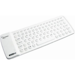 Gembird Bluetooth Oprolbaar Keyboard - - Wit