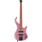 Ibanez EHB1000S Bass Workshop Pink Gold Metallic Matte headless elektrische basgitaar met gigbag