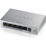 Zyxel GS1005HP Unmanaged Gigabit Ethernet (10/100/1000) Zilver Power over Ethernet (PoE)