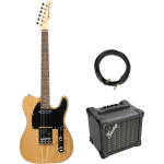 Fazley FTL218 Natural elektrische gitaar + versterker + kabel