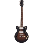 Gretsch G2655 P90 Streamliner Centerblock Junior DC Brownstone semi-akoestische gitaar