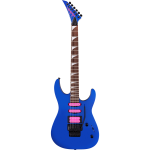 Jackson X Series Dinky DK3XR HSS Cobalt Blue elektrische gitaar met Floyd Rose - Rose Goud