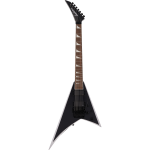 Jackson X Series Rhoads RRX24-MG7, Satin Black elektrische gitaar met Floyd Rose - Rose Goud
