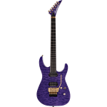 Jackson Pro Series Soloist SL2Q MAH Transparent Purple elektrische gitaar met Floyd Rose 1000