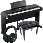 Yamaha DGX-670B digitale piano zwart complete bundel