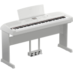 Yamaha DGX-670WH digitale piano wit inclusief onderstel en pedalen