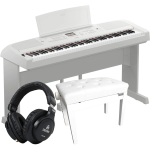Yamaha DGX-670WH digitale piano wit complete bundel